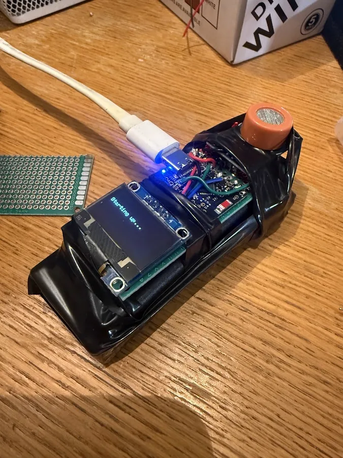 Know Your Limits automated breathalyser