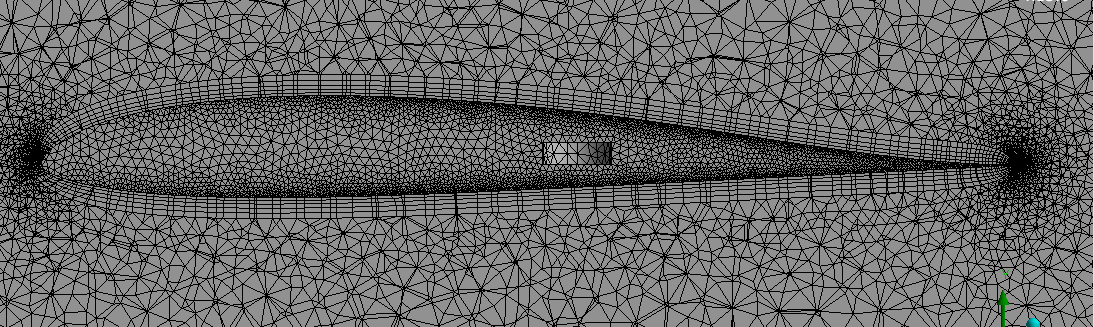 Inflation layer on wing surface