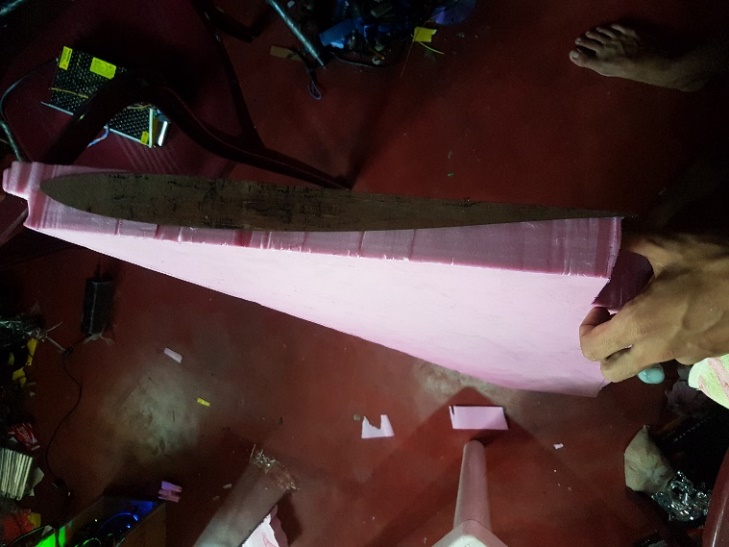 Completed UAV airframe