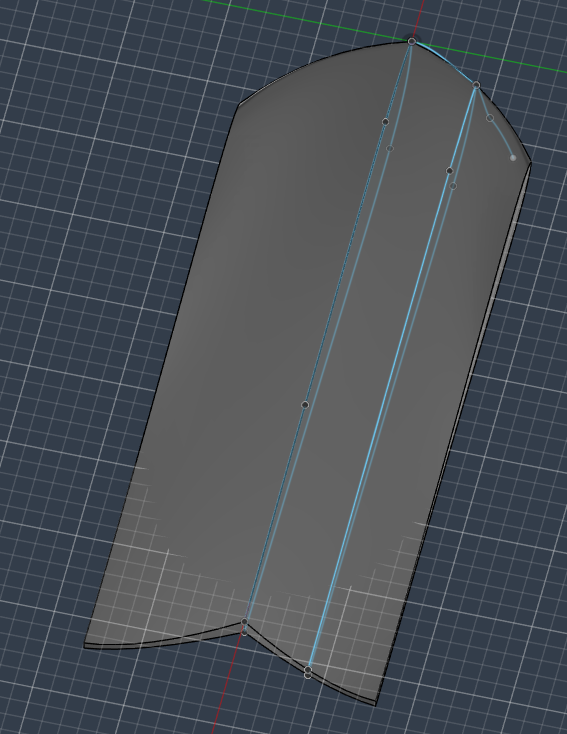 CAD cross-section profiles